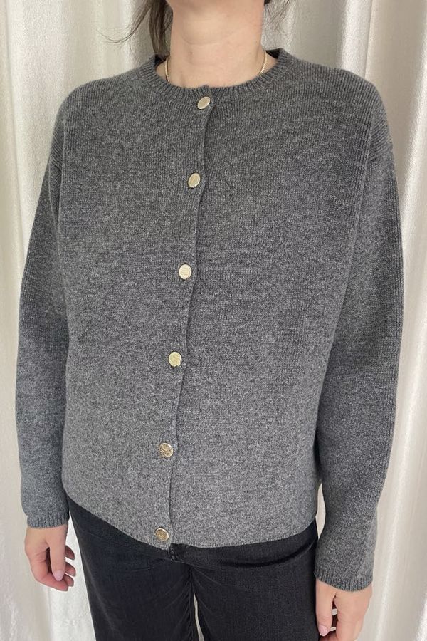 Iblamelulu Agnes cardigan Drakkar